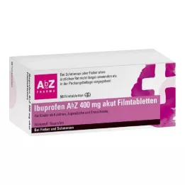 IBUPROFEN AbZ 400 mg akut filmdragerade tabletter, 50 st