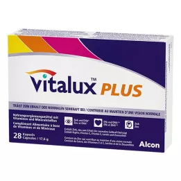 VITALUX Plus-kapslar, 28 st