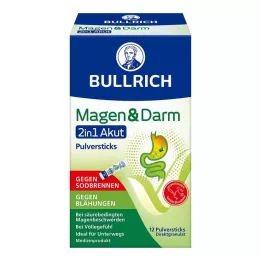 BULLRICH Magsäck &amp; Tarm 2in1 Pulverstickor för akutmedicin, 12 st