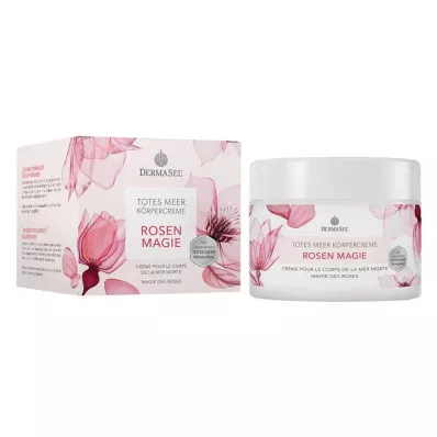 DERMASEL Kroppskräm från Döda havet Rose Magic, 200 ml