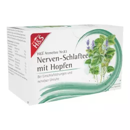 H&S Nerv- och sömnte med humle Filterpåse, 20X1,5 g