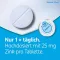 Zinkorot 25 mg högdos zinktabletter, 20 st