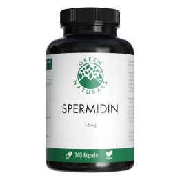 GREEN NATURALS Spermidin 1,6 mg veganska kapslar, 240 st
