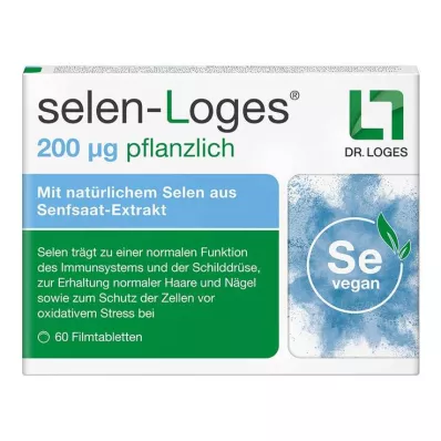 Selenium-Loges 200 µg vegetabiliska filmdragerade tabletter, 60 st Selenium-Loges 200 µg vegetabiliska filmdragerade tabletter, 60 st