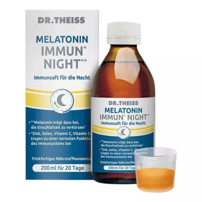 DR.THEISS Melatonin Immun nattjuice, 200 ml