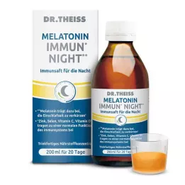DR.THEISS Melatonin Immun nattjuice, 200 ml