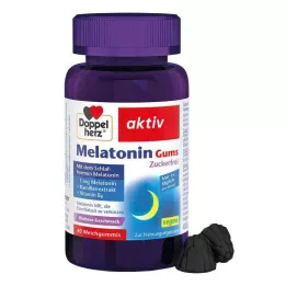 DOPPELHERZ Melatonintuggummi, 40 st