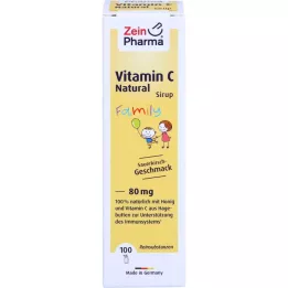 VITAMIN C NATURAL 80 mg Familjesirap, 50 ml