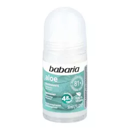 BABARIA Aloe Vera Deo Roll-on 48 timmar, 50 ml