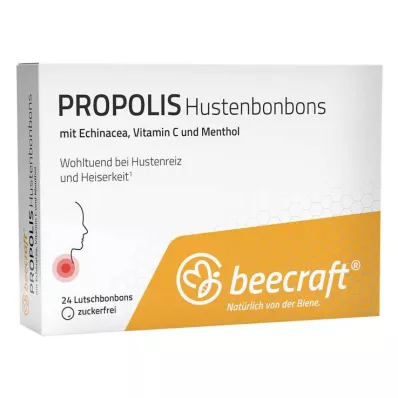 BEECRAFT Propolis hostbonbons, 24 st BEECRAFT Propolis hostbonbons, 24 st