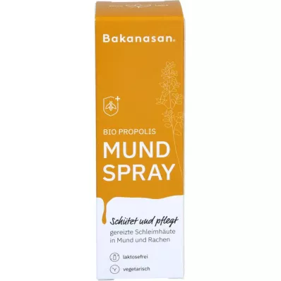 BAKANASAN Munspray med ekologisk propolis, 15 ml