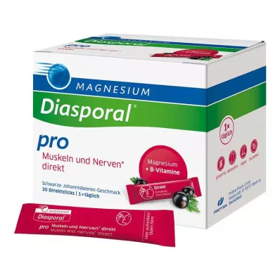 MAGNESIUM DIASPORAL pro B-Vit.muskler+nerver dir., 30 st MAGNESIUM DIASPORAL pro B-Vit.muskler+nerver dir., 30 st