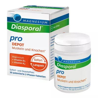 MAGNESIUM DIASPORAL pro D3+K2 DEPOT Muscle+Kno.Tab, 30 st MAGNESIUM DIASPORAL pro D3+K2 DEPOT Muscle+Kno.Tab, 30 st