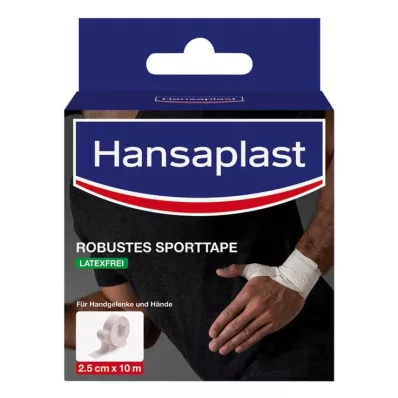 Hansaplast robust sporttejp 2,5 cmx10 m vit, 1 st