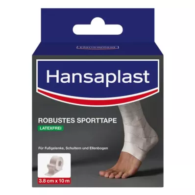 Hansaplast robust sporttejp 3,8 cmx10 m vit, 1 st Hansaplast robust sporttejp 3,8 cmx10 m vit, 1 st
