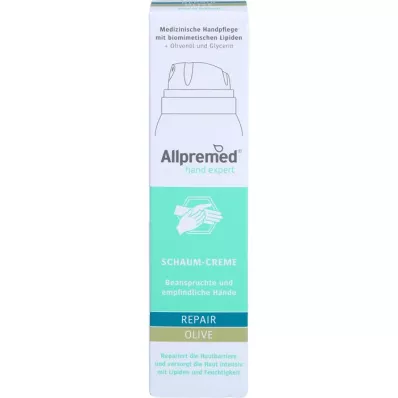 ALLPREMED hand expert REPAIR Olive Foam Cream, 100 ml