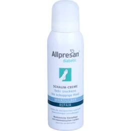 ALLPRESAN diabetisk Microsilver+Repair Foam Cream, 125 ml