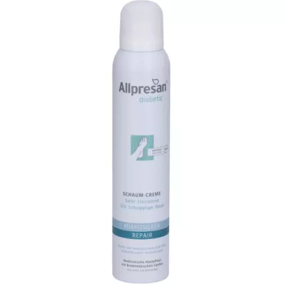 ALLPRESAN diabetisk Microsilver+Repair Foam Cream, 200 ml