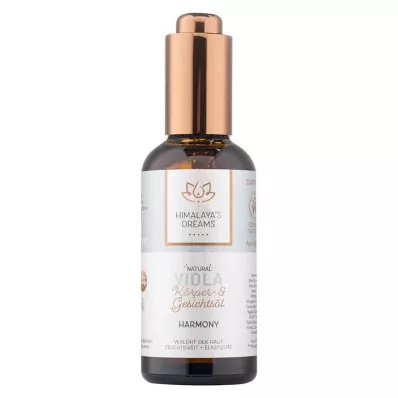 Himalayas Dreams Ayurveda Body &amp; Ansiktsolja Viola, 100 ml