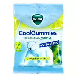 WICK CoolGummies Citron Mentol, 90 g