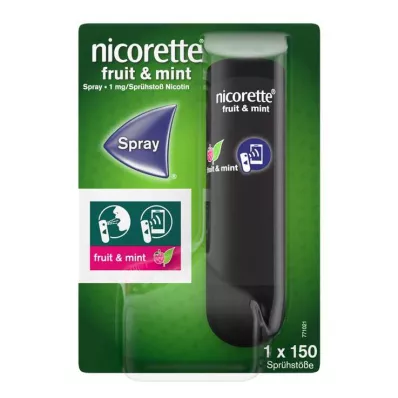 Nicorette Frukt &amp; Mintspray 1 mg / spray Nfc, 1 st