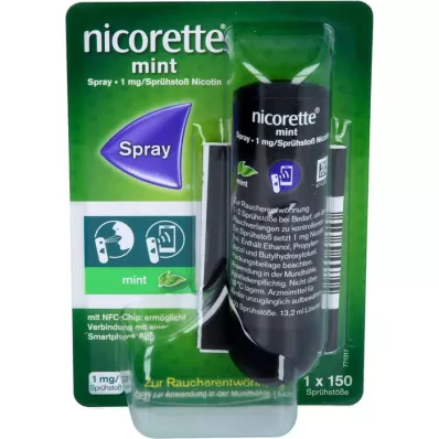 NICORETTE Mint Spray 1 mg/spray puff NFC, 1 st