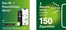 Instructions for use for nicorette Mint Spray med 1 mg nikotin per spray, 1 st - 4