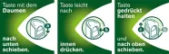 Instructions for use for nicorette Mint Spray med 1 mg nikotin per spray, 1 st - 5