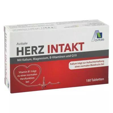 Hjärtat Intakt med Kalium + Magnesium + B-vitaminer Tabletter, 180 st Hjärtat Intakt med Kalium + Magnesium + B-vitaminer Tabletter, 180 st