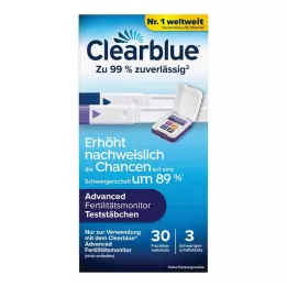CLEARBLUE Teststickor för fertilitetsmätning 30+3, 33 st