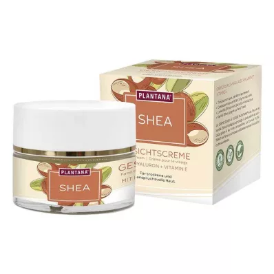 Plantana Shea Face Cream Hyaluronic & Vitamin E, 50 ml Plantana Shea Face Cream Hyaluronic & Vitamin E, 50 ml