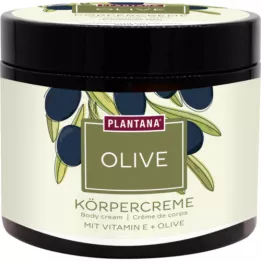 PLANTANA Kroppskräm med oliver och E-vitamin, 500 ml