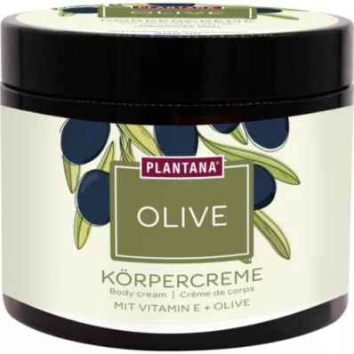 PLANTANA Kroppskräm med oliver och E-vitamin, 500 ml