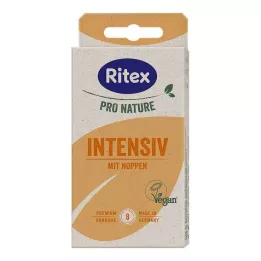 RITEX PRO NATURE INTENSIV veganska kondomer, 8 st