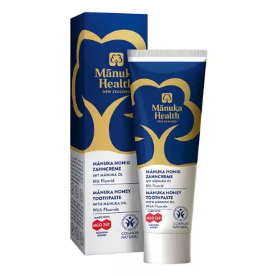 Manuka Health Honey Tandkräm med Fluor (75 ml) Manuka Health Honey Tandkräm med Fluor (75 ml)