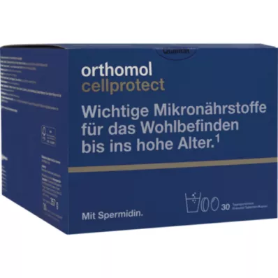 ORTHOMOL Cellprotect granulat/tabletter/kapslar kombi, 1 st