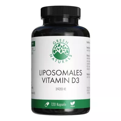 Green Naturals Vitamin D3 liposomala högdoskapslar, 120 stycken Green Naturals Vitamin D3 liposomala högdoskapslar, 120 stycken