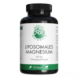 GREEN NATURALS Magnesiumcitrat liposomal veg.kapslar, 120 st
