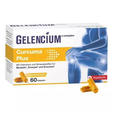 Gelencium Curcuma Plus hög dos med C-vitaminkapslar, 60 st Gelencium Curcuma Plus hög dos med C-vitaminkapslar, 60 st