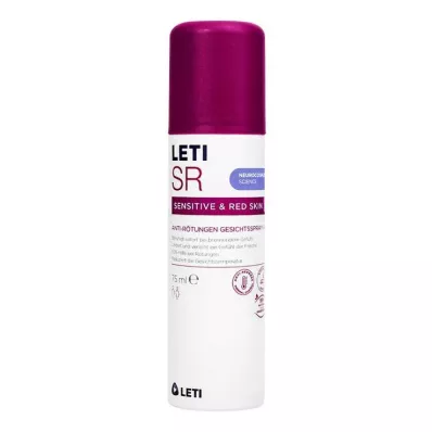 Leti SR anti-rodnad ansiktsspray aktiv, 75 ml Leti SR anti-rodnad ansiktsspray aktiv, 75 ml