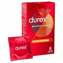DUREX Sensitive XXL Kondomer, 8 st