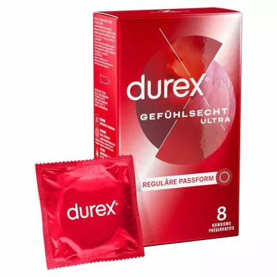 durex® Feel-real Ultra Condoms, 8 st durex® Feel-real Ultra Condoms, 8 st