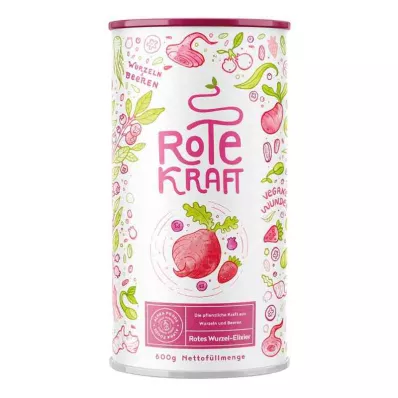 Red Power Gurkmeja+maca+acai+prot.rosmel Veg.pulv.(600 g)