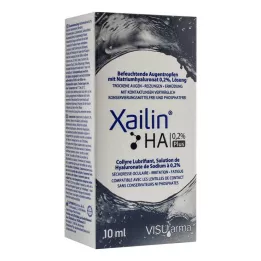 XAILIN HA 0,2% Plus ögondroppar, 10 ml