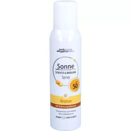 SONNE SCHUTZ &amp; Solspray brons LSF 50, 150 ml