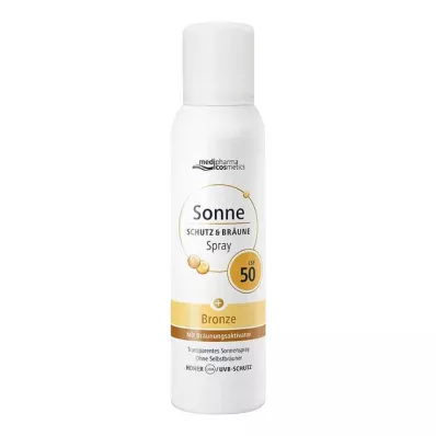 Solskydd & brun aerosol spray brons LSF 50, 150 ml Solskydd & brun aerosol spray brons LSF 50, 150 ml