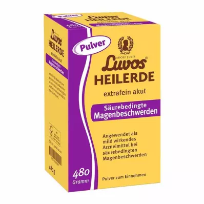 Luvos healing clay extra fin akuta syrarelaterade magproblem, 480 g Luvos healing clay extra fin akuta syrarelaterade magproblem, 480 g
