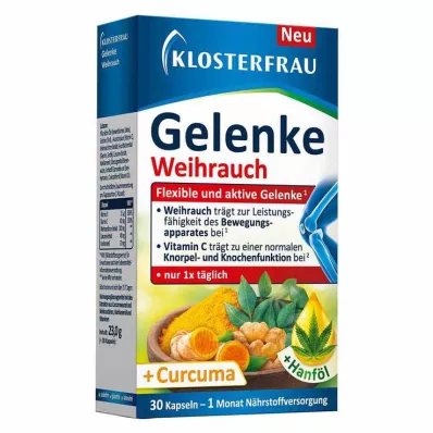 Klosterfrau joints rökelse mjuka kapslar, 30 st Klosterfrau joints rökelse mjuka kapslar, 30 st