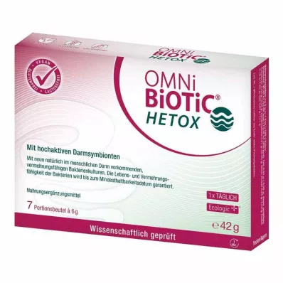 OMNI BiOTiC HETOX Pulverpåsar, 7X6 g OMNI BiOTiC HETOX Pulverpåsar, 7X6 g