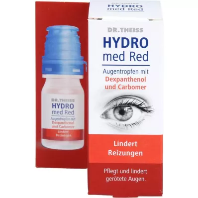 DR.THEISS Hydro med Red ögondroppar, 10 ml